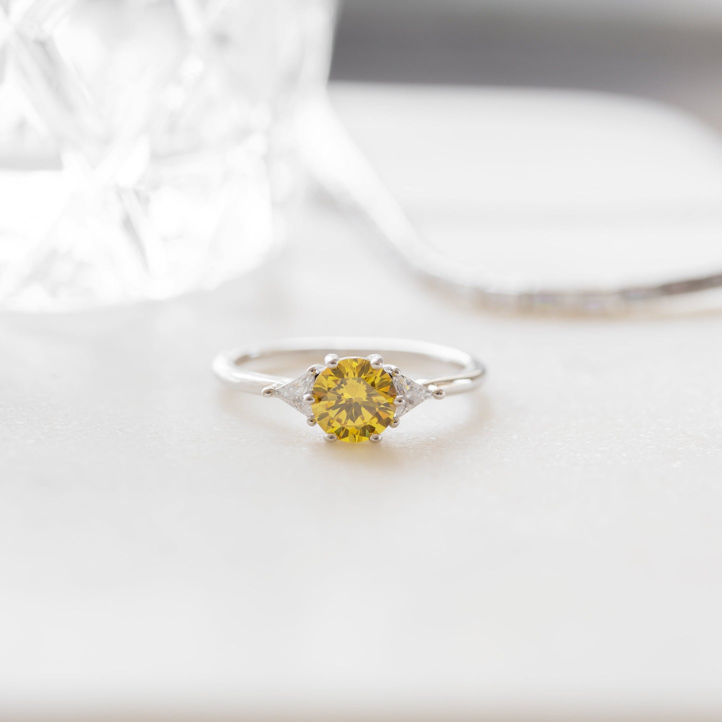 Canary Yellow Ring