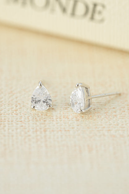5x7mm Pear Studs