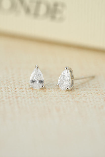 4x6mm Pear Studs