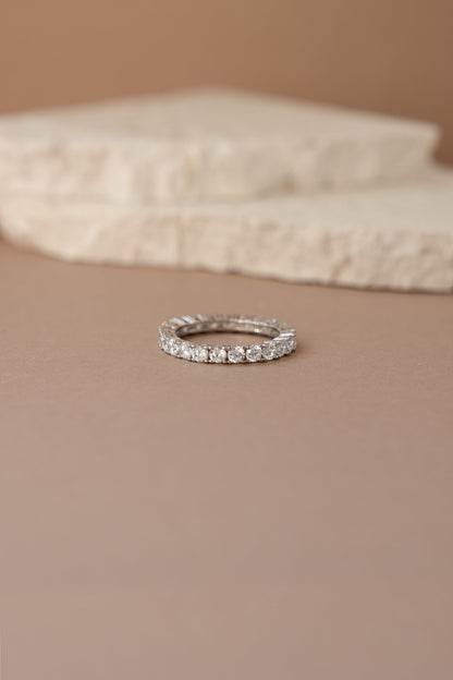 3mm Studded Eternity Ring