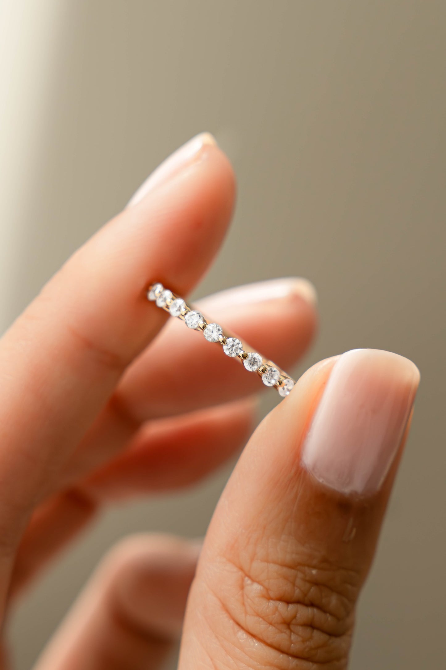 Studded Stacking Ring