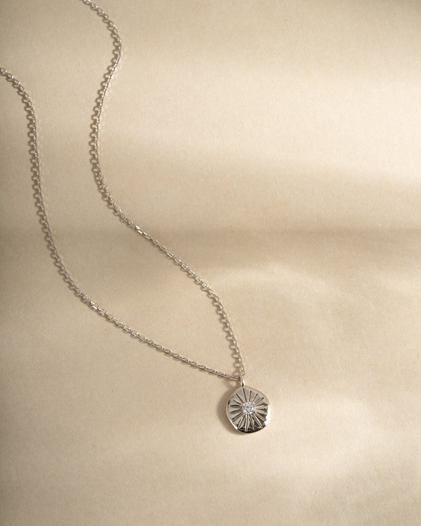 Sunburst Medallion Necklace