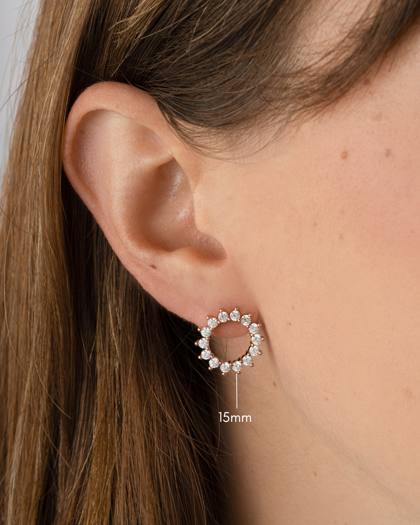 15mm Sunburst Studs