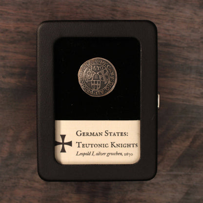 Teutonic Knights, Leopold I, Silver Groschen - 1670 CE - German States