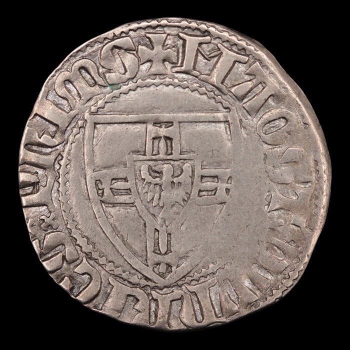 Teutonic Knights, Winrich of Kniprode, Silver Schilling - 1351 to 1382 CE - German States