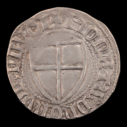 Teutonic Knights, Winrich of Kniprode, Silver Schilling - 1351 to 1382 CE - German States