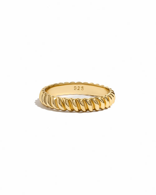 Textured Stacking Ring