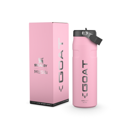 The Messi x Stanley IceFlow™ Bottle with Flip Straw Lid | 24 OZ | 0.71 L