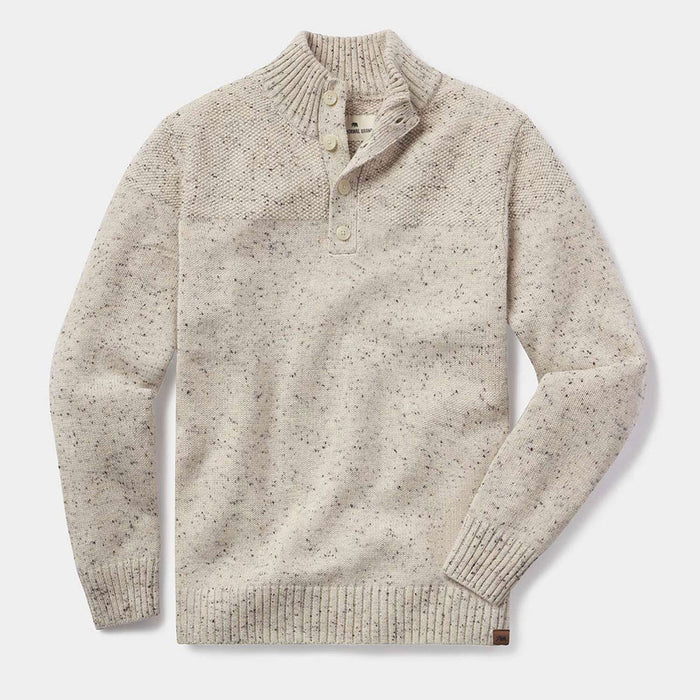 The Normal Brand Men's Seawool Nep Popover