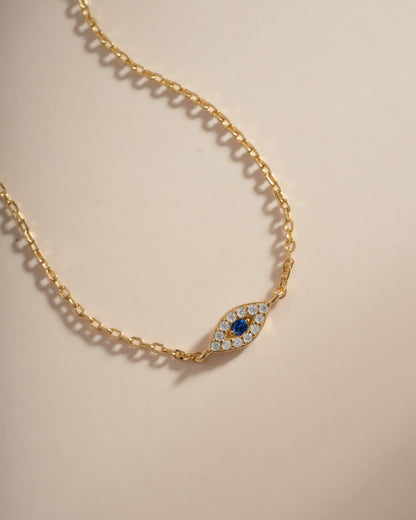 Tiny Evil Eye Bracelet