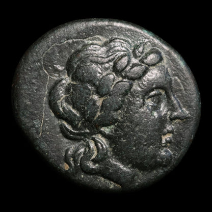 Troas, City of Alexandria, AE Unit, Apollo (Major Greek God) - 261 to 246 BCE - Greek World