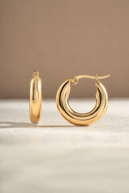 Paris 20mm Chunky Tube Hoops