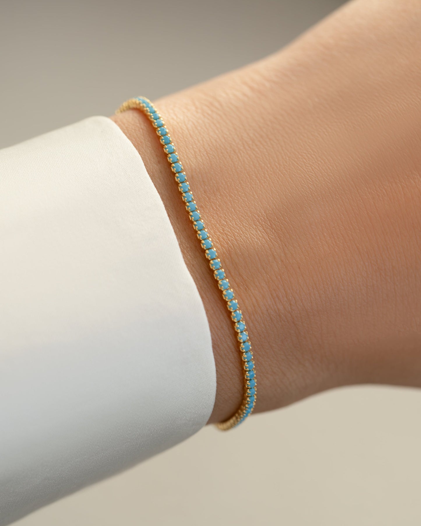 Turquoise Tennis Bracelet