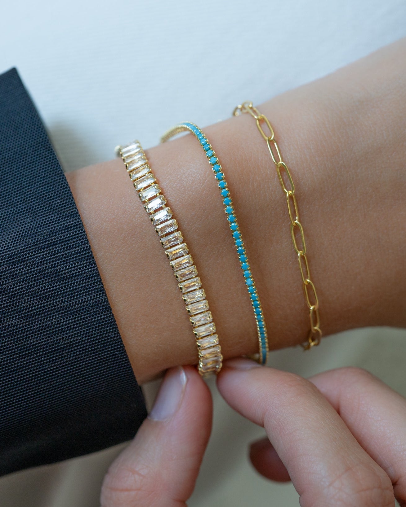 Turquoise Tennis Bracelet