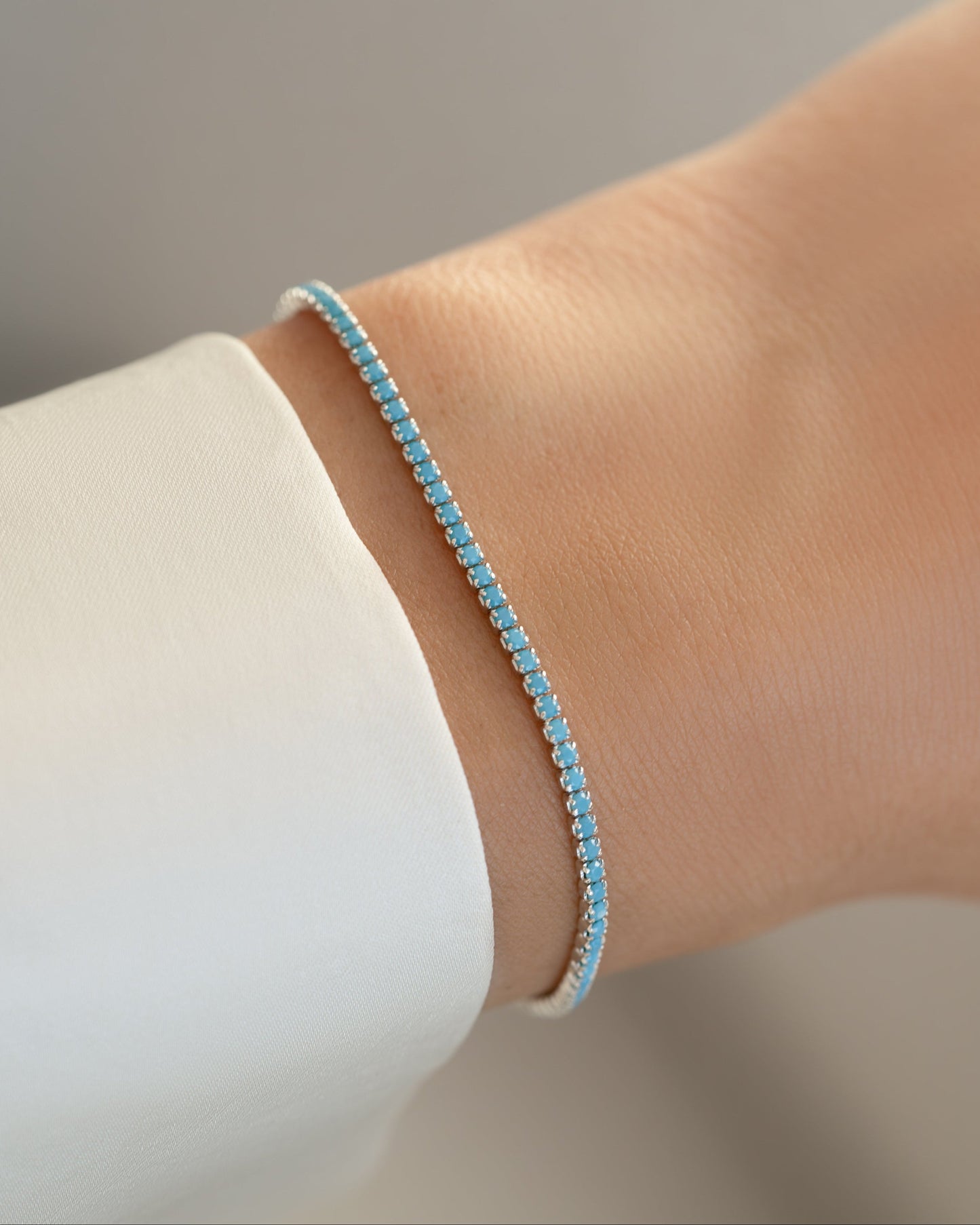Turquoise Tennis Bracelet