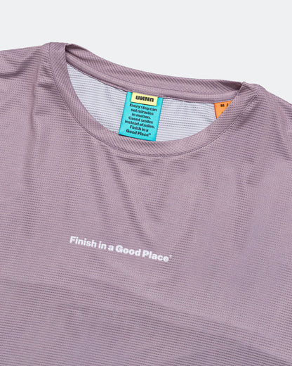 Wavy Tee - Orchid Night