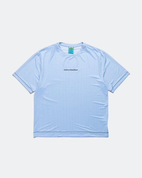 Wavy Tee - Serenity Blue