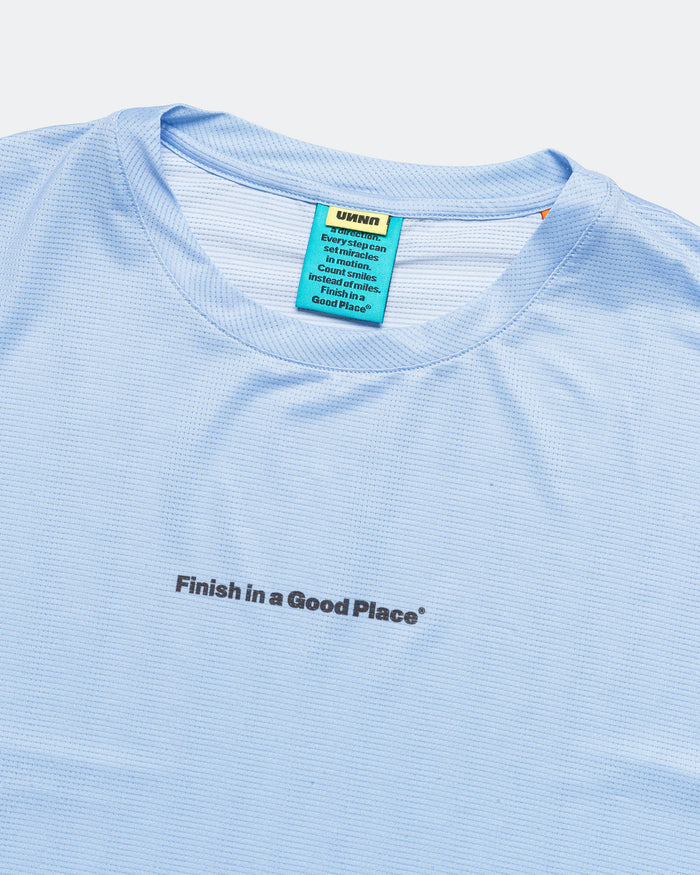 Wavy Tee - Serenity Blue