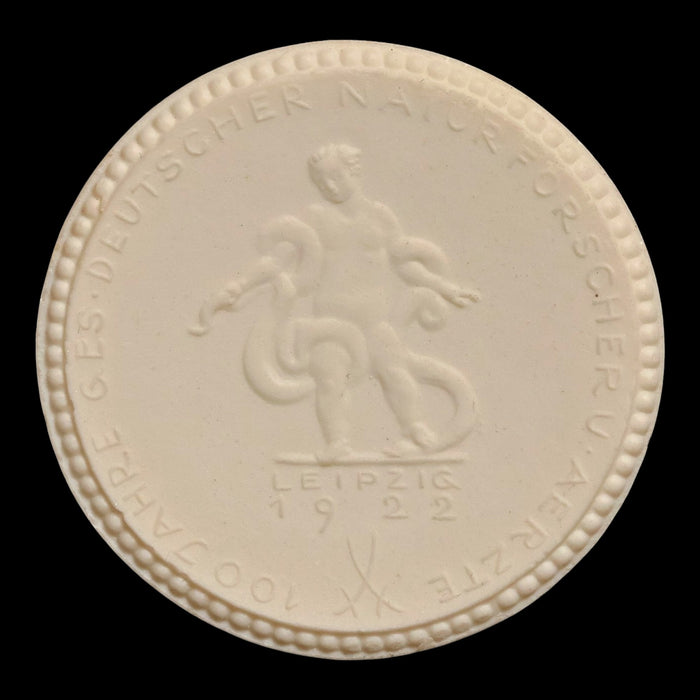 Weimar Germany, Society of German Natural Scientists and Physicians, Porcelain Token - 1922 CE - Weimar Republic