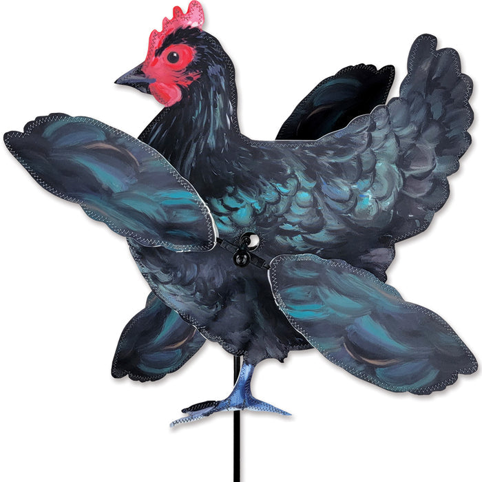 WhirliGig Spinner - Black Hen