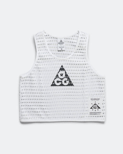 Womens ACG Dri-Fit Radical Airflow Tank - White/Anthracite