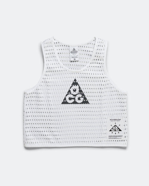 Womens ACG Dri-Fit Radical Airflow Tank - White/Anthracite