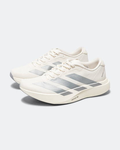 Womens Adizero Evo SL Woven - Core White/Core White-Halo Silver