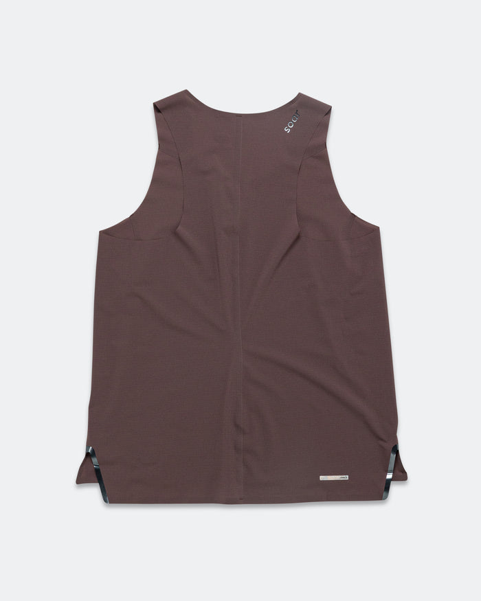 Womens Advanced Race Vest - Brown