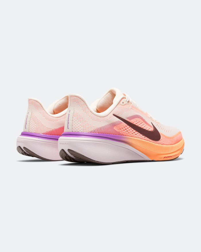 Womens Air Zoom Pegasus 42 - Chalk/Tattoo-Orange Pulse-Bright Violet