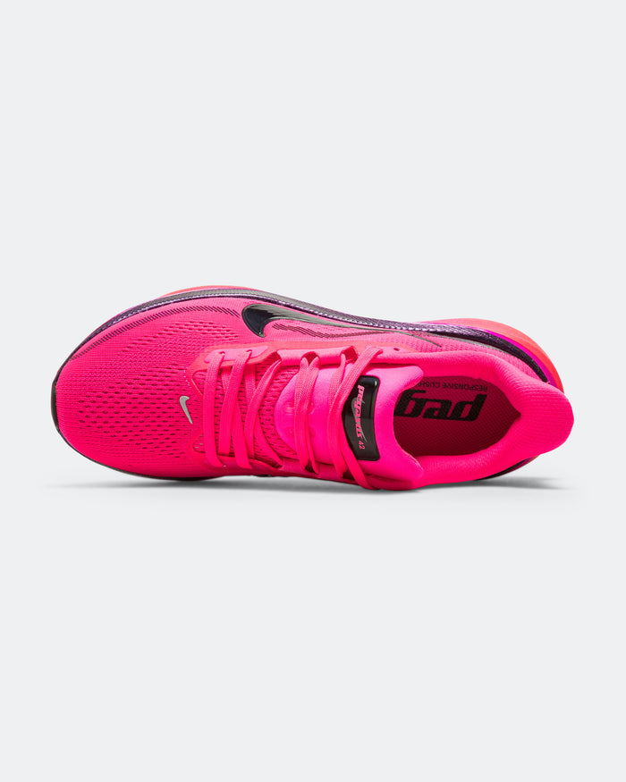 Womens Air Zoom Pegasus 42 - Hyper Pink/Black-Laser Crimson