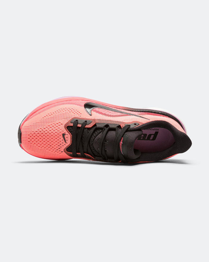Womens Air Zoom Pegasus 42 - Lava Glow/Black-Flash Crimson-Lt Magenta