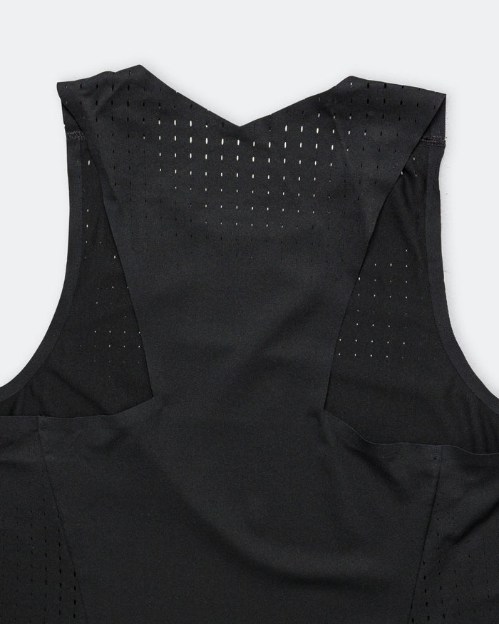 Womens Dri-FIT ADV AeroSwift Running Singlet - Black/White