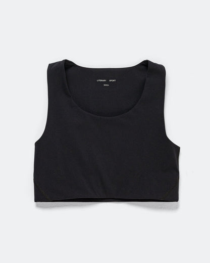 Womens Maud Long Line Bra - Black