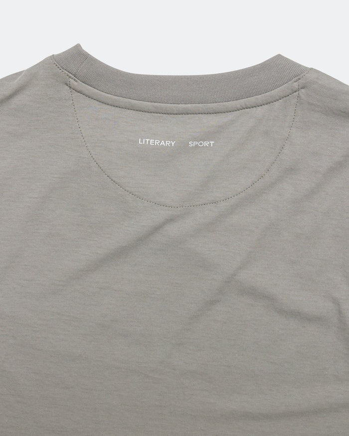 Womens Naomi Run Sleeveless Tee - Steel