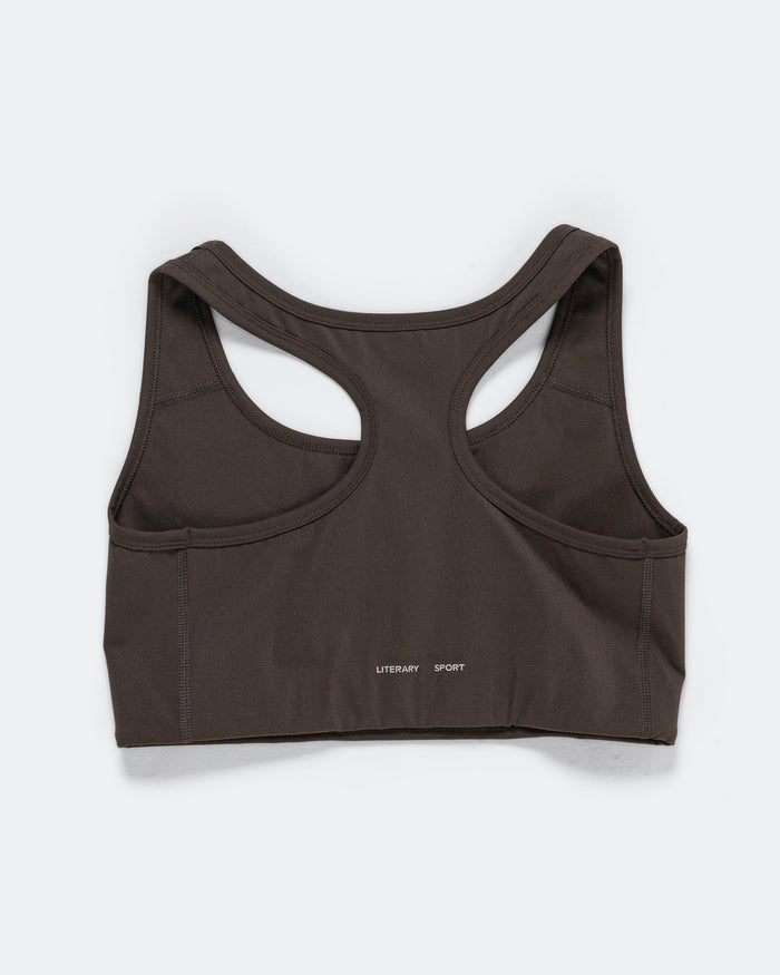 Womens Olivia Hidden Elastic Bra - Ash