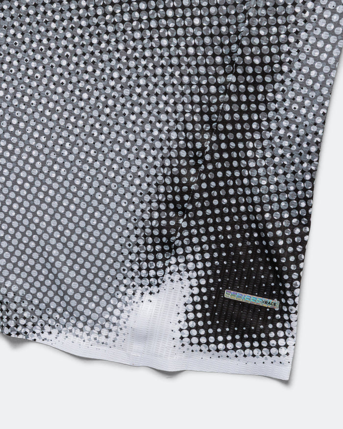 Womens Race Vest - Black/White Dot