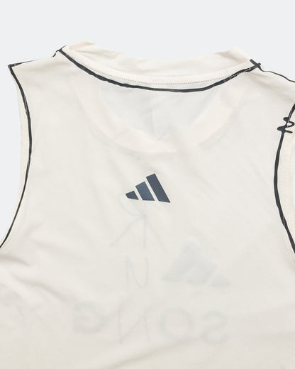 Womens Running Tank x SFTM - White