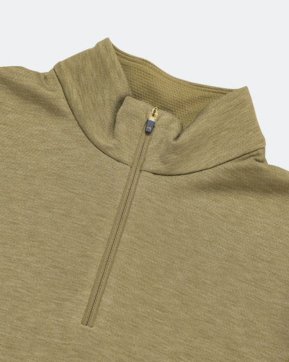 Womens Session Quarter Zip - Aloe