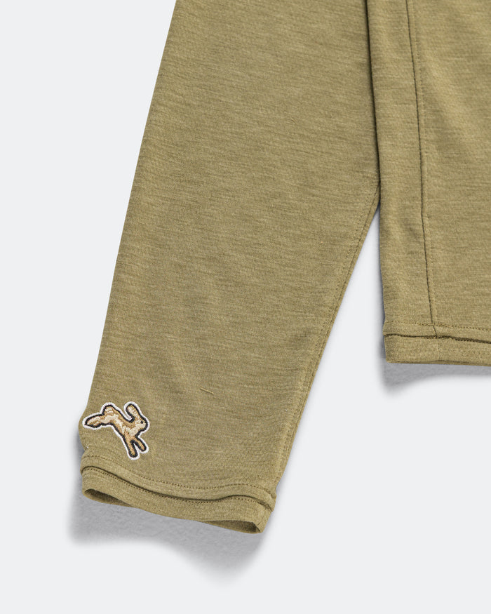 Womens Session Quarter Zip - Aloe