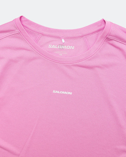 Womens Shakeout Core SS Tee - Cyclamen