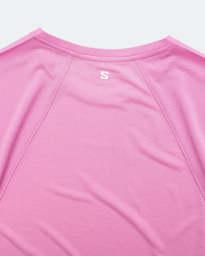 Womens Shakeout Core SS Tee - Cyclamen