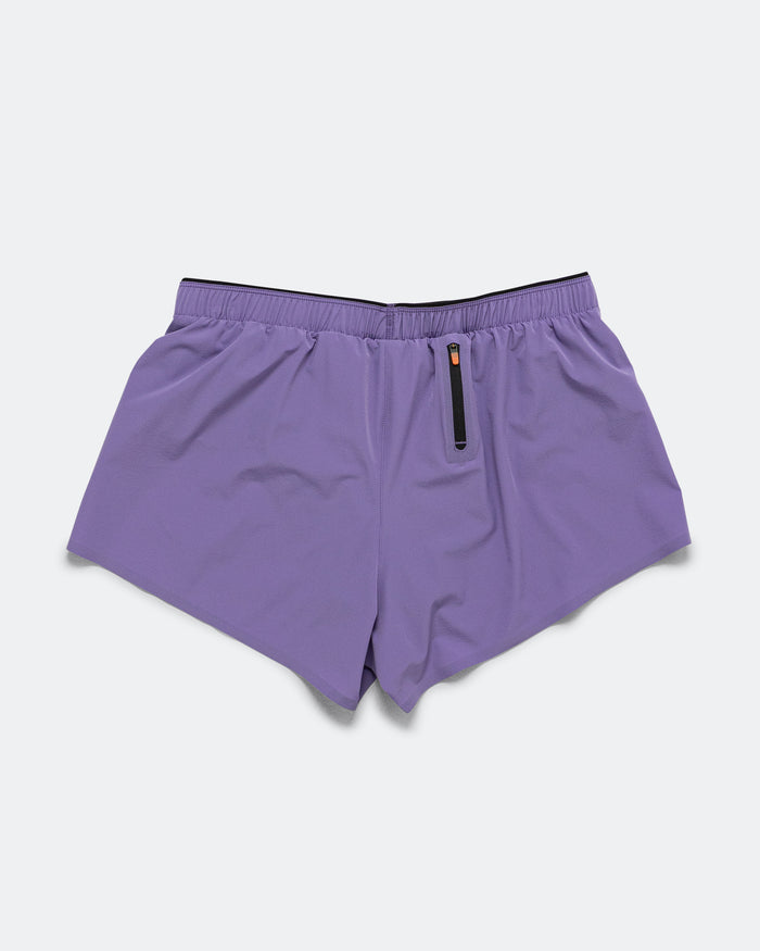 Womens Split Shorts - Purple