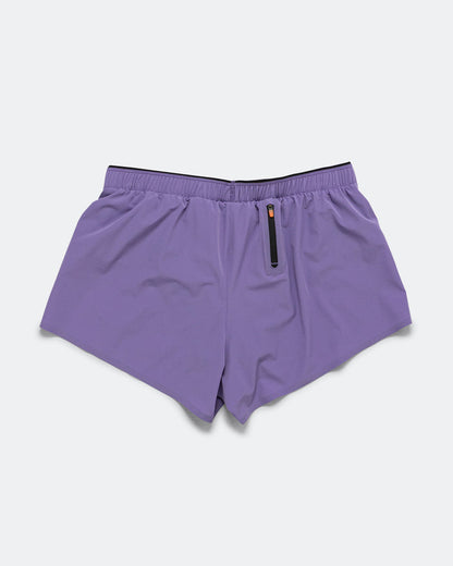 Womens Split Shorts - Purple