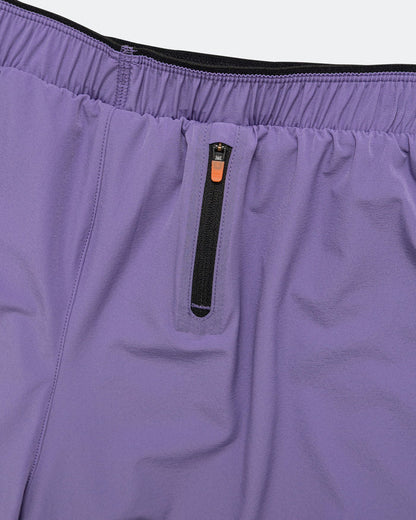 Womens Split Shorts - Purple