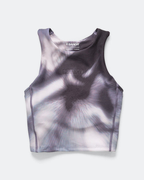 Womens Stamina Race Crop - Haze Multi