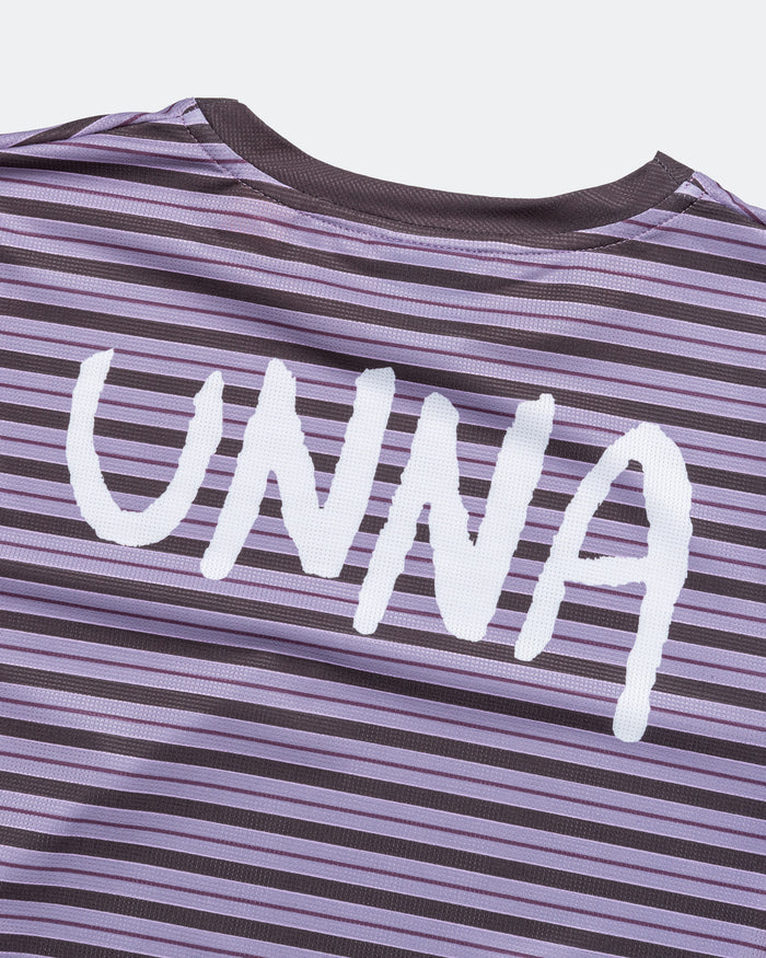 Womens Striped LS - Grape