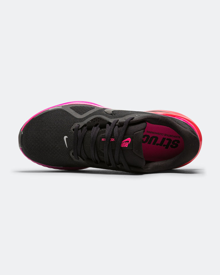 Womens Structure 26 - Black/Black-Hyper Pink-Laser Crimson