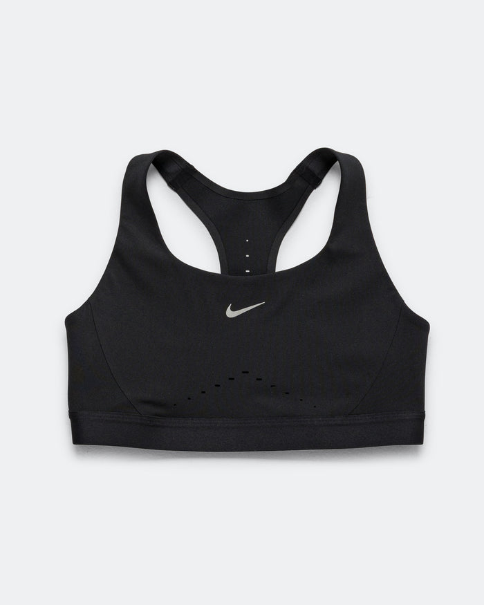 Womens Swift High-Support Lightly Lined Sports Bra - Black