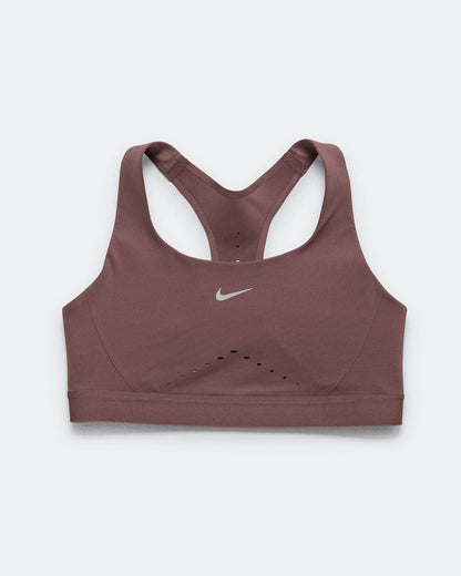 Womens Swift High-Support Lightly Lined Sports Bra - Tattoo/Silver