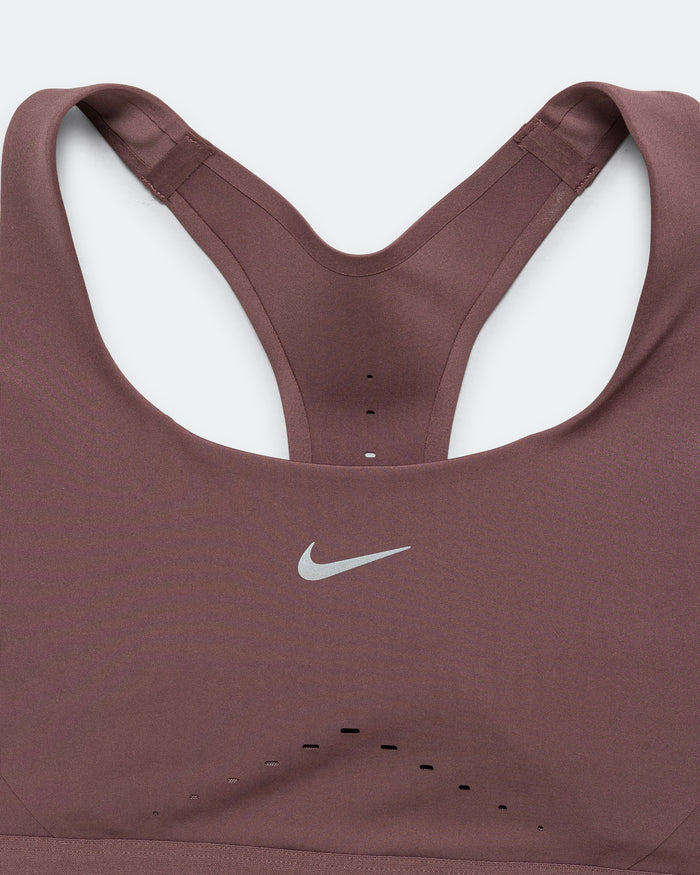 Womens Swift High-Support Lightly Lined Sports Bra - Tattoo/Silver